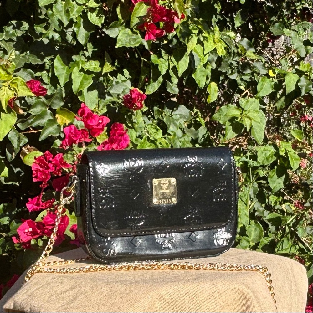 MCM Black Crossbody Handbag